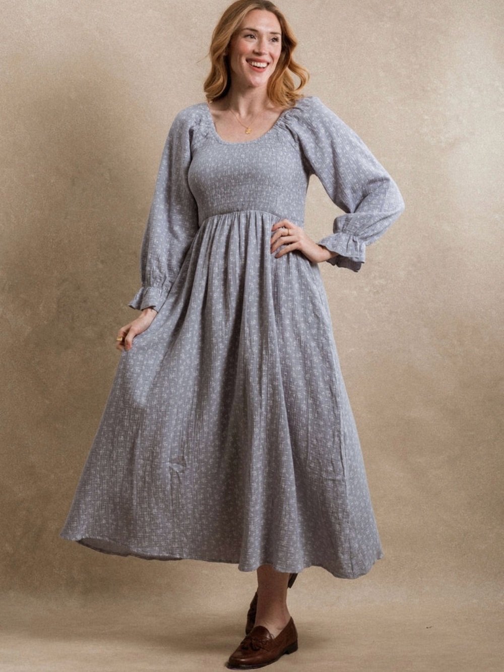 ISO Neuflora BLUE gentry dress